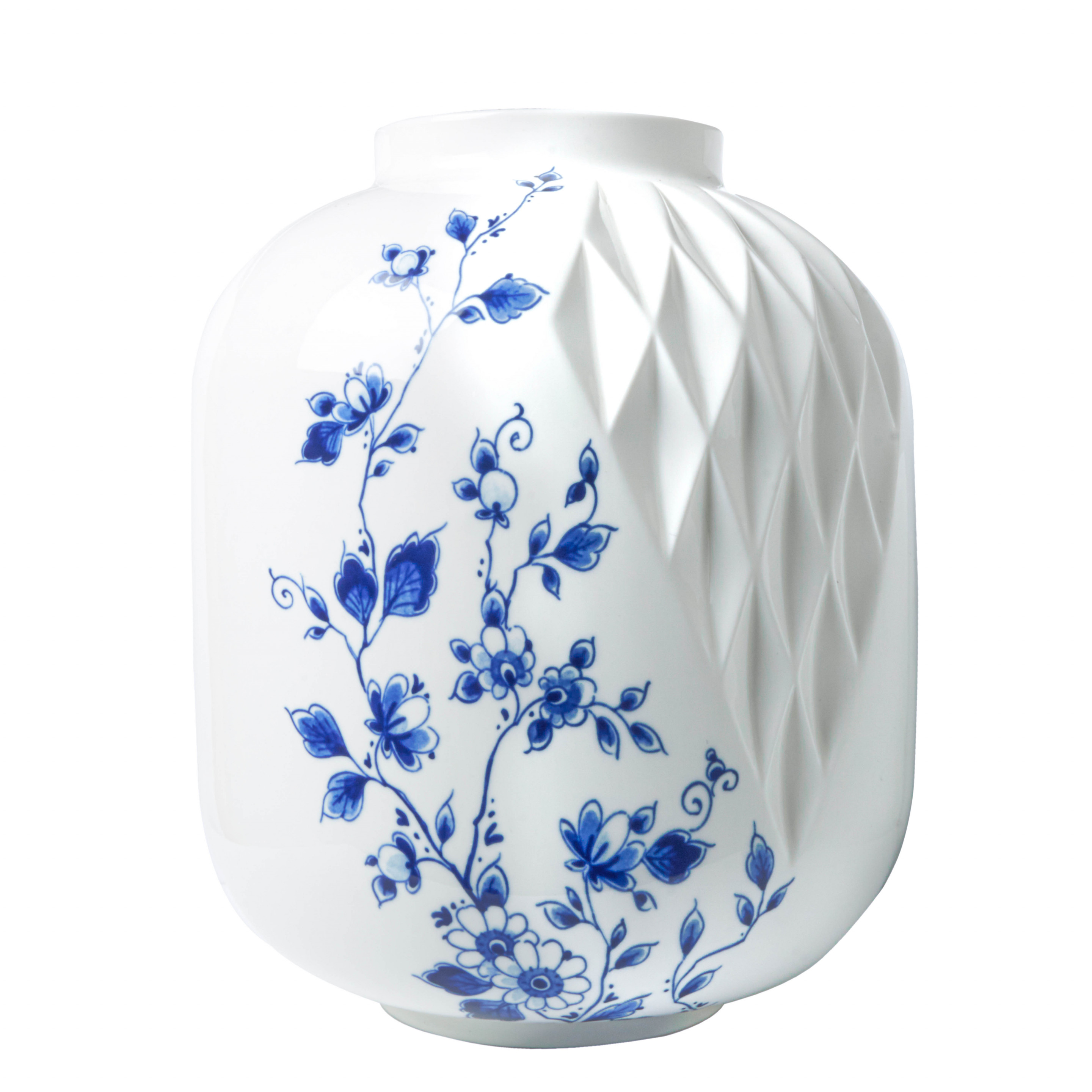 Ideaal mist verbannen Buy Blauw Vouw Vase XL » Heinen Delfts Blauw